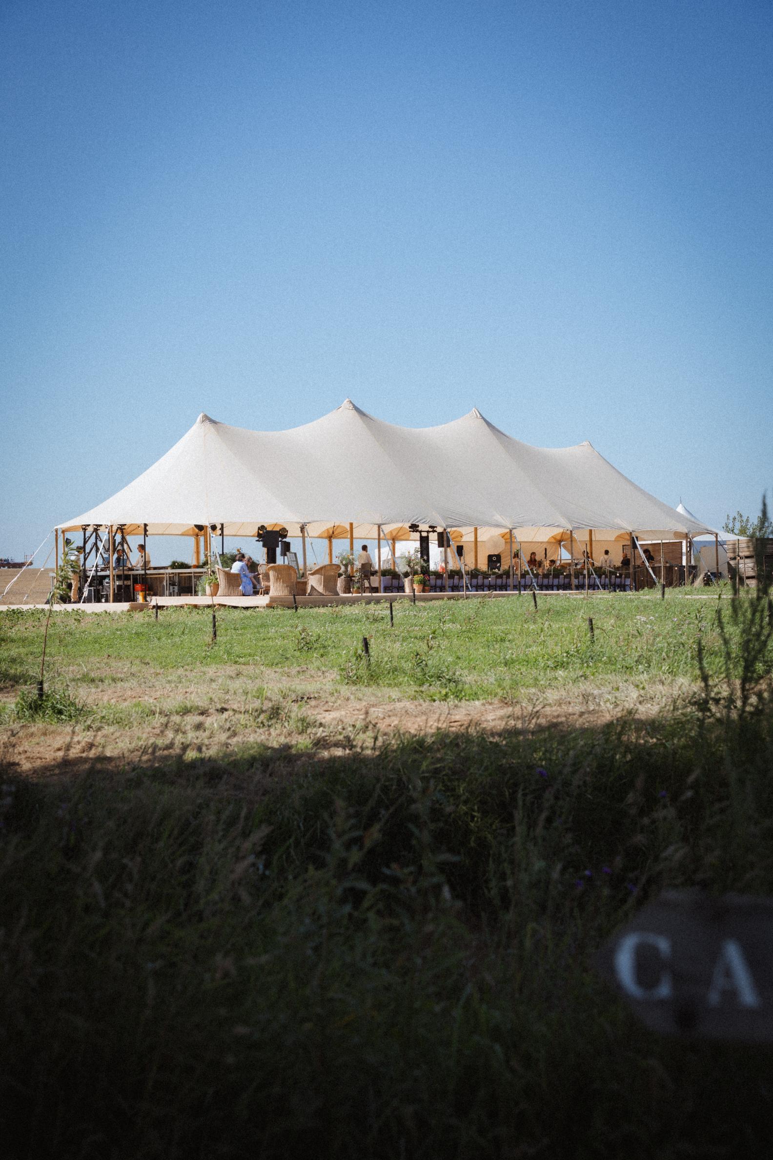 Sailcloth tent - Tent-Events