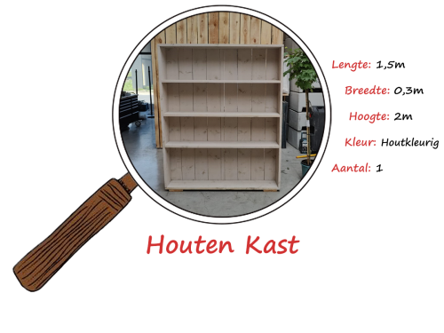 Houten-Kast
