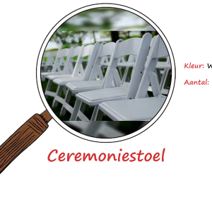 Ceremoniestoel