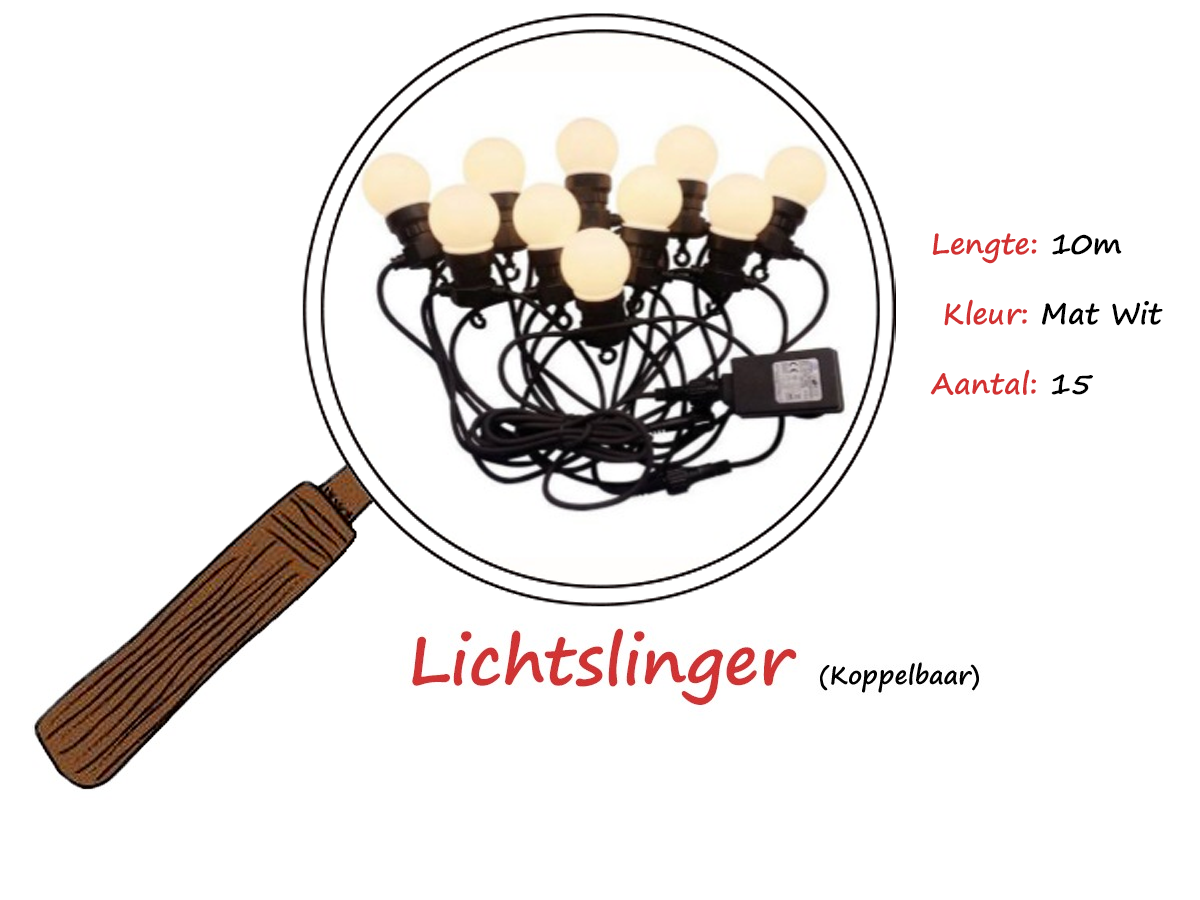 Lichtslinger Mat Wit